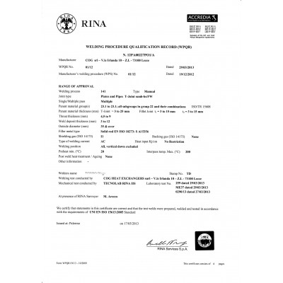 welder certificate